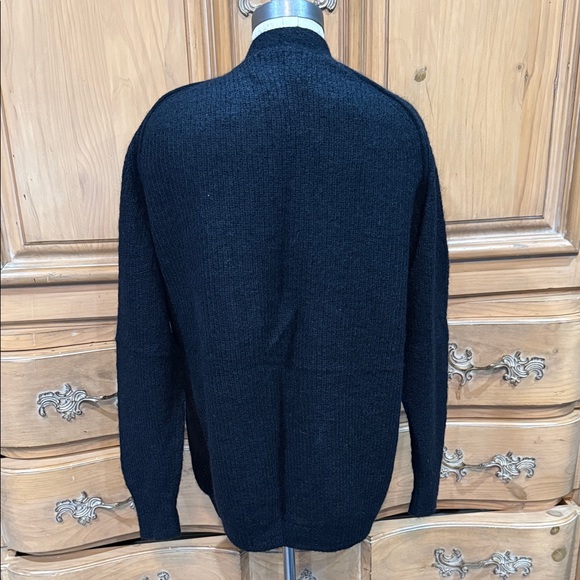 Acne Black Button-Up Cardigan - Picture 3 of 7